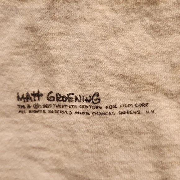 1989 Simpsons T - Picture 2 of 4